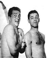 Vintage photo of Dean Martin showering with another man sells。